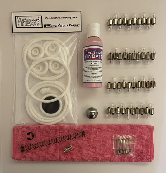Williams Circus Wagon Pinball Machine Maintenance Kit