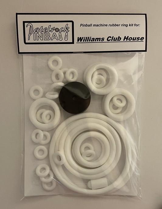 Williams Club House Pinball Machine Rubber Ring Kit