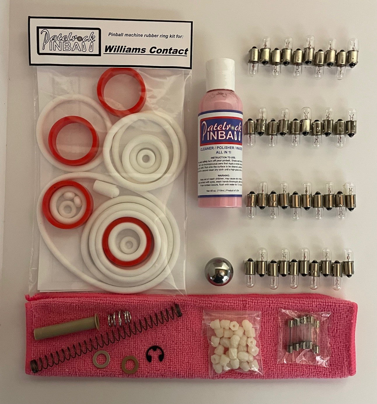 Williams Contact Pinball Machine Maintenance Kit