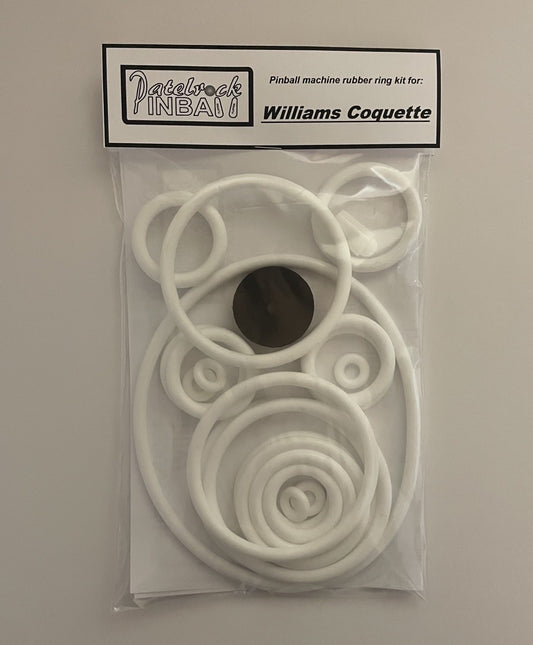 Williams Coquette Pinball Machine Rubber Ring Kit