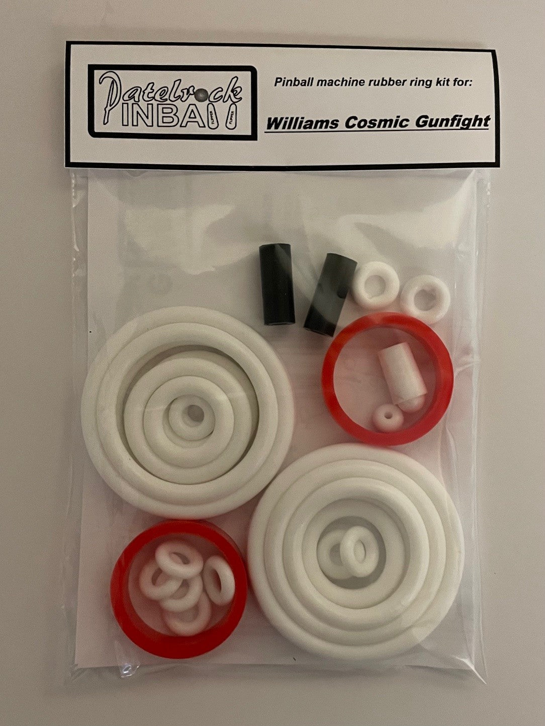 Williams Cosmic Gunfight Pinball Machine Rubber Ring Kit