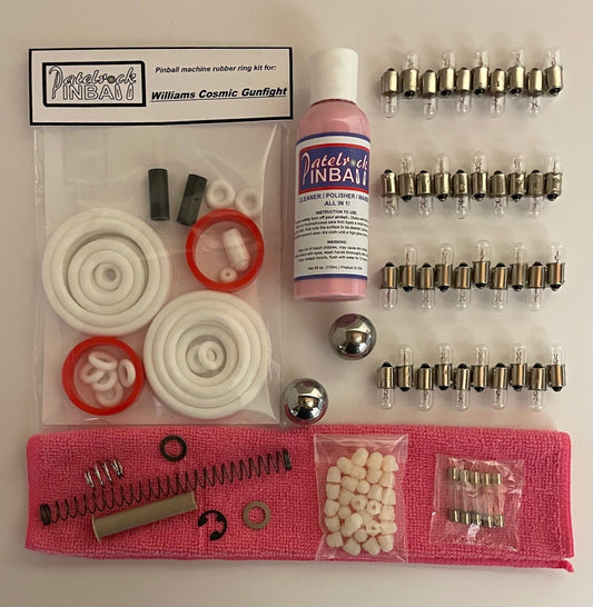 Williams Cosmic Gunfight Pinball Machine Maintenance Kit