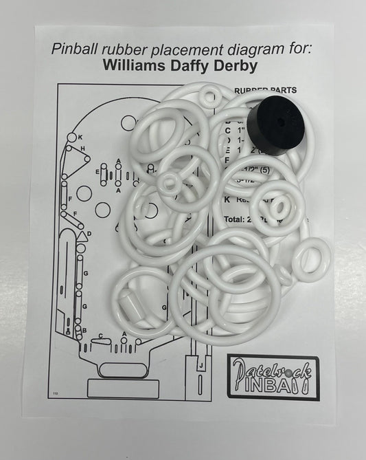 Williams Daffy Derby Pinball Machine Maintenance Kit