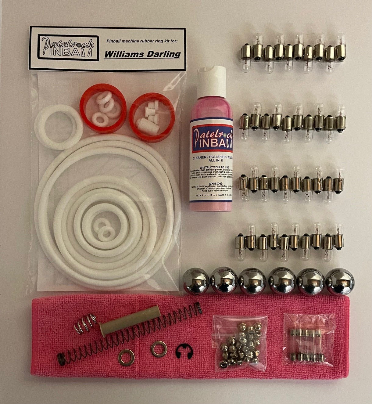 Williams Darling Pinball Machine Maintenance Kit