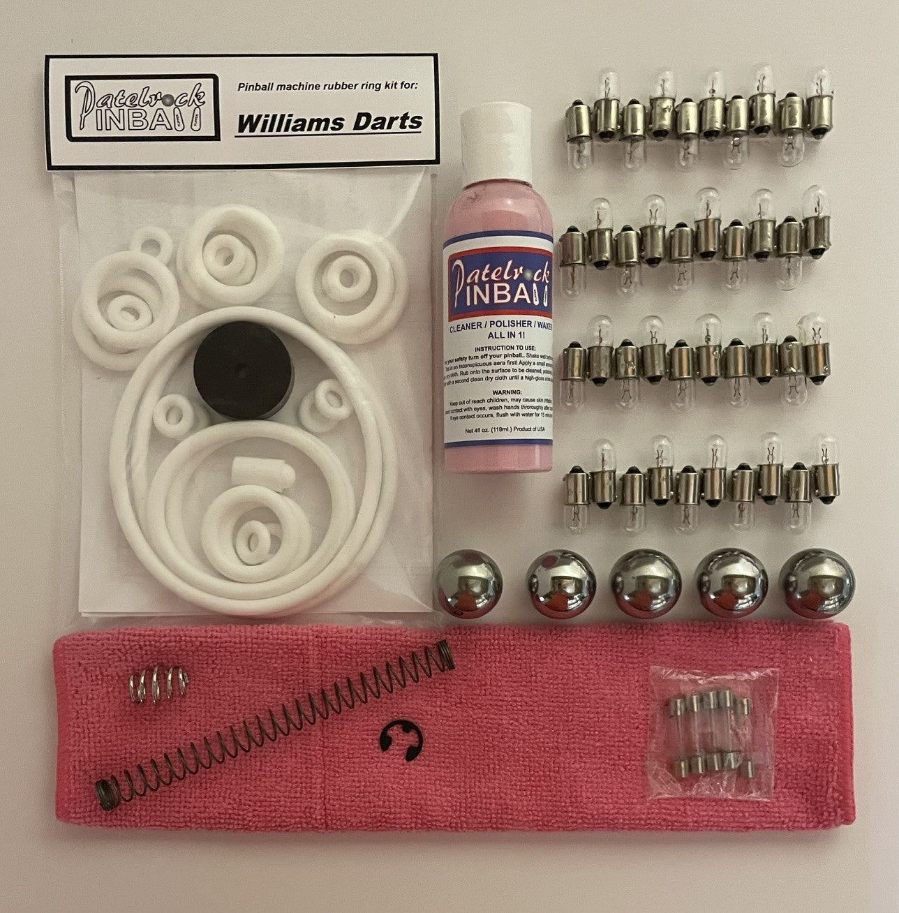 Williams Darts Pinball Machine Maintenance Kit