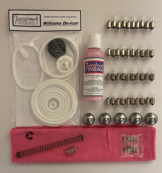 Williams De-Icer Pinball Machine Maintenance Kit