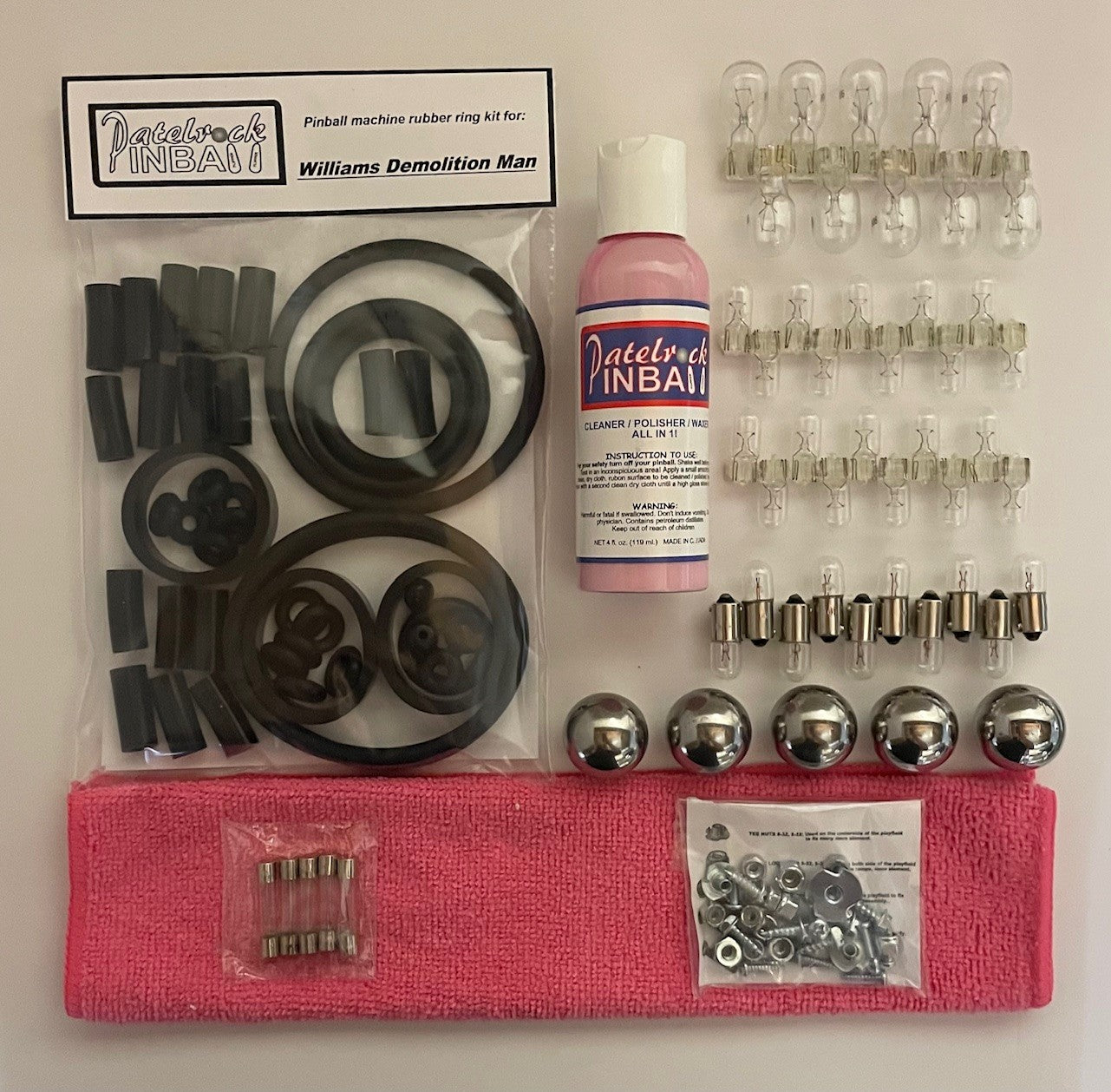 Williams Demolition Man Pinball Machine Maintenance Kit