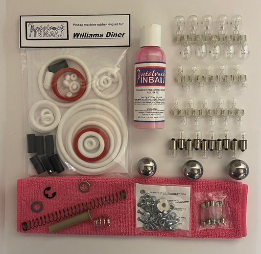 Williams Diner Pinball Machine Maintenance Kit