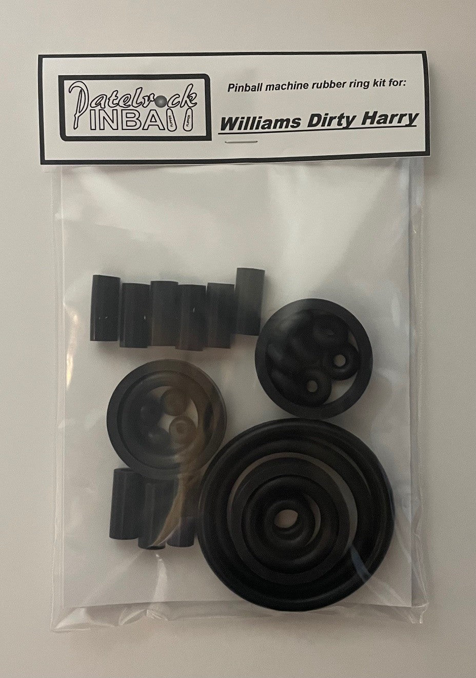 Williams Dirty Harry Pinball Machine Rubber Ring Kit