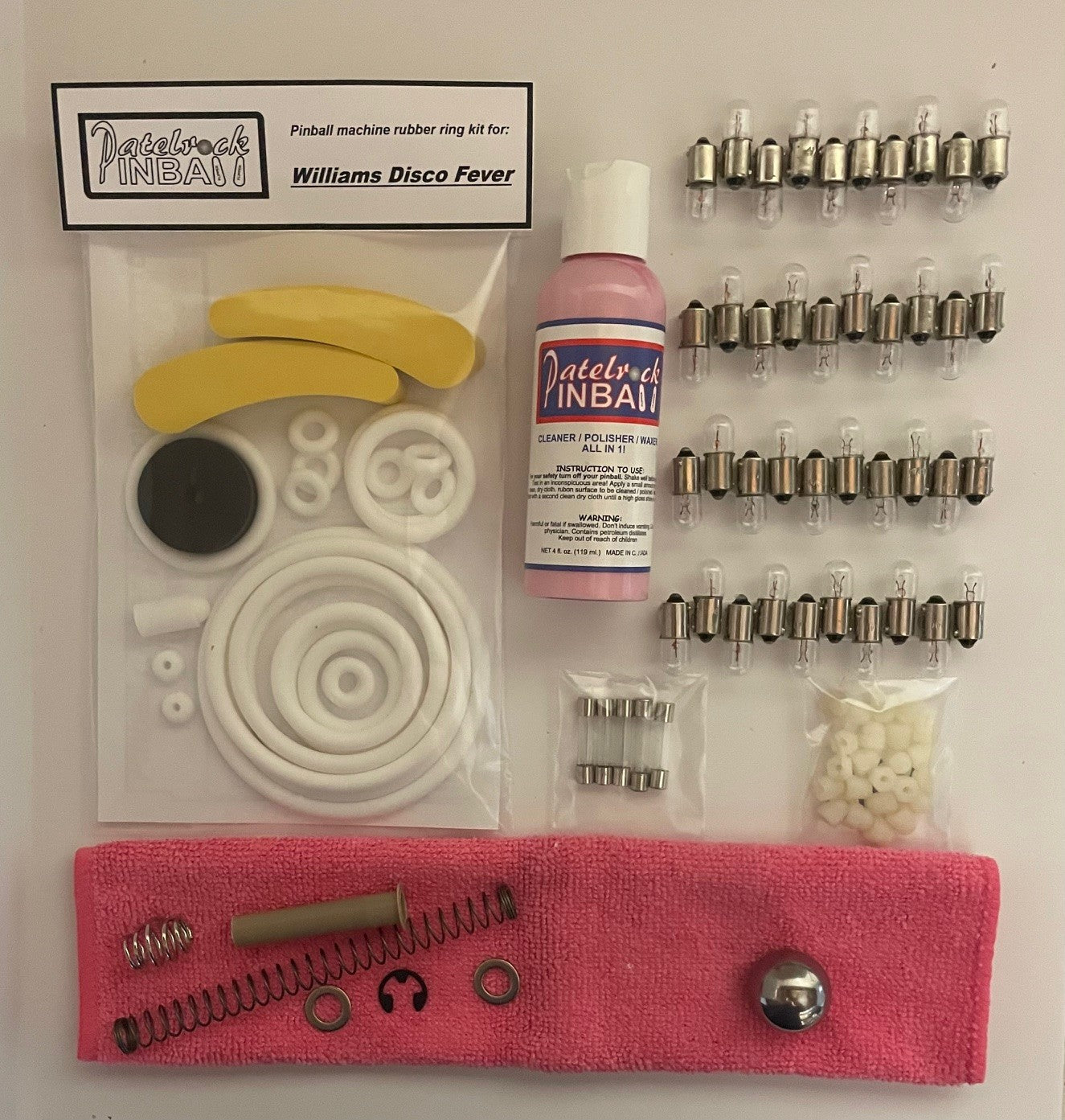 Williams Disco Fever Pinball Machine Maintenance Kit