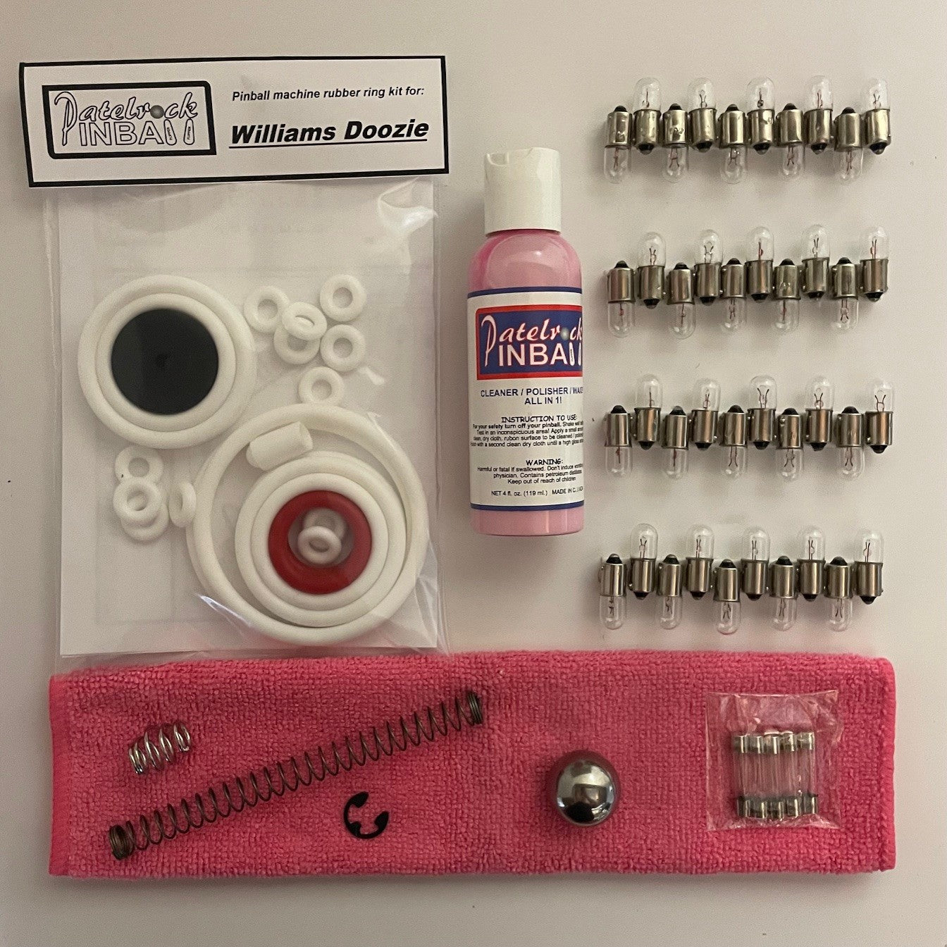 Williams Doozie Pinball Machine Maintenance Kit