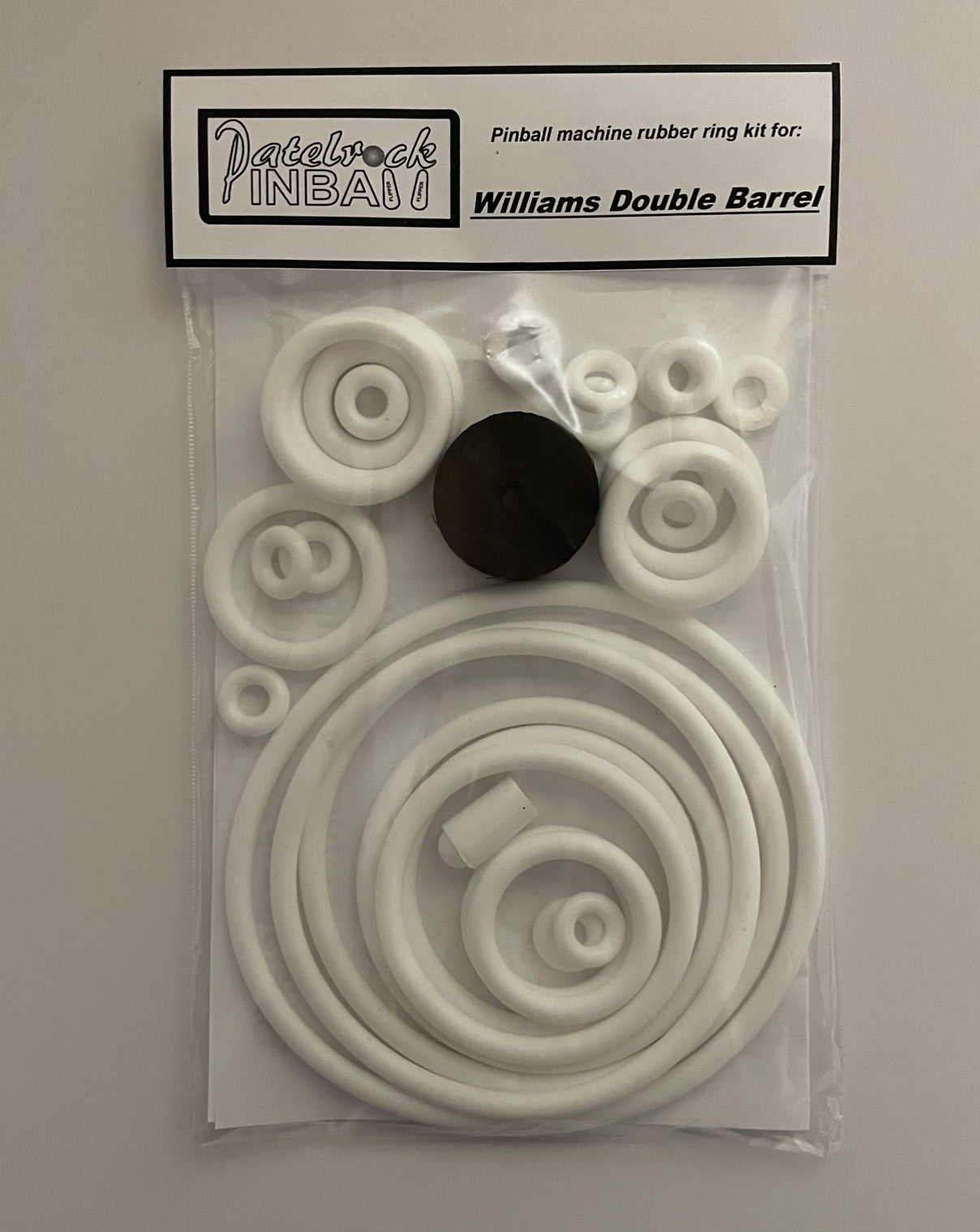 Williams Double Barrel Pinball Machine Rubber Ring Kit