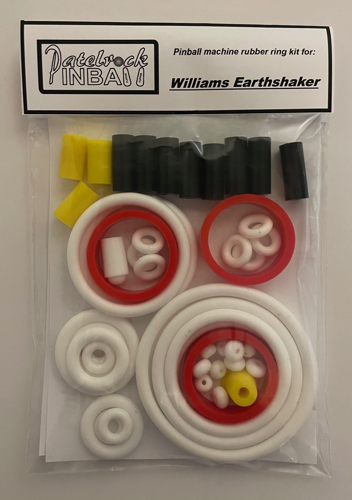 Williams Earthshaker Pinball Machine Rubber Ring Kit