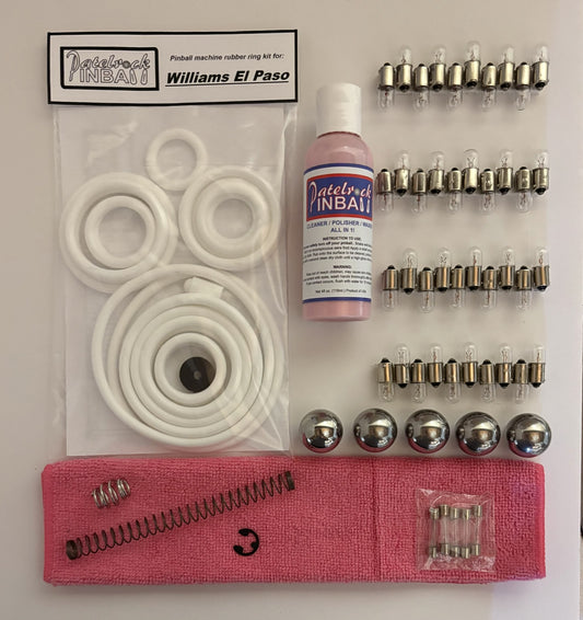 Williams El Paso Pinball Machine Maintenance Kit
