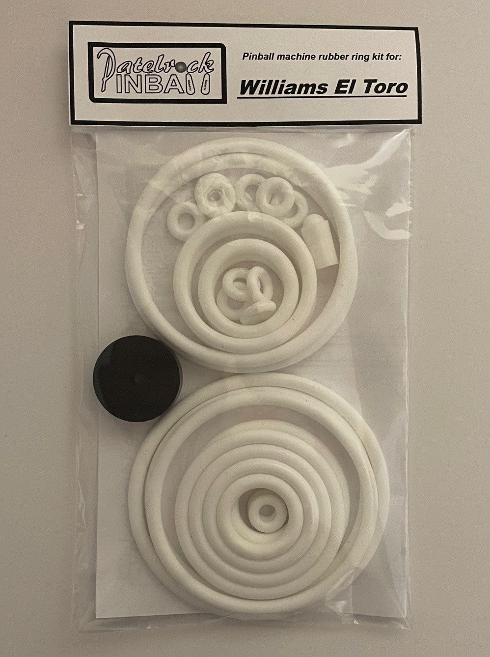 Williams El Toro Pinball Machine Rubber Ring Kit