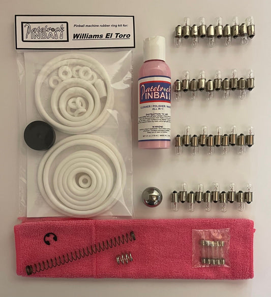 Williams El Toro Pinball Machine Maintenance Kit