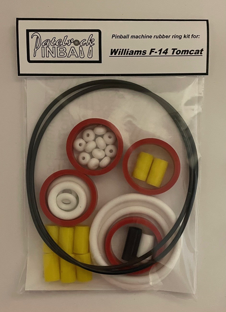 Williams F-14 Tomcat Pinball Machine Rubber Ring Kit