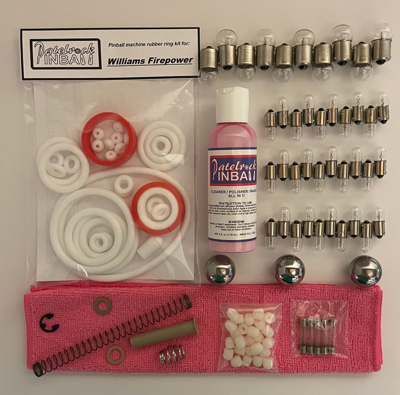 Williams Firepower Pinball Machine Maintenance Kit