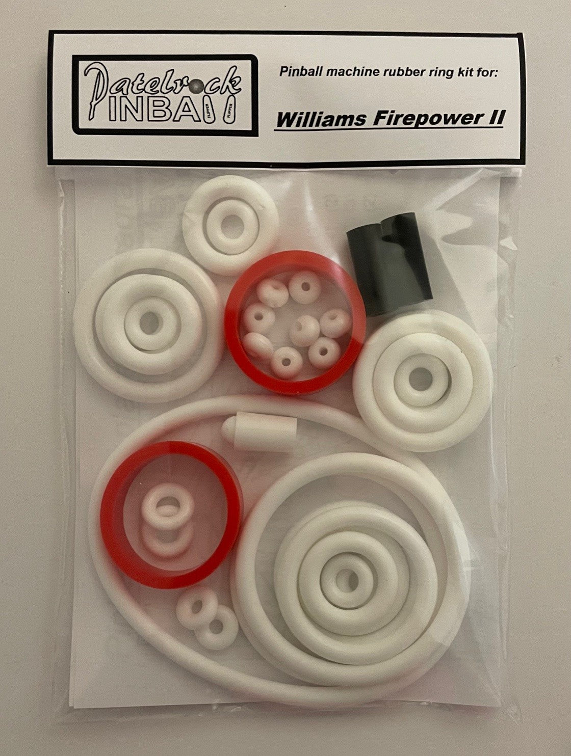 Williams Firepower II Pinball Machine Rubber Ring Kit