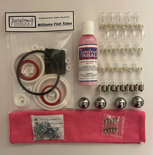 Williams Fish Tales Pinball Machine Maintenance Kit