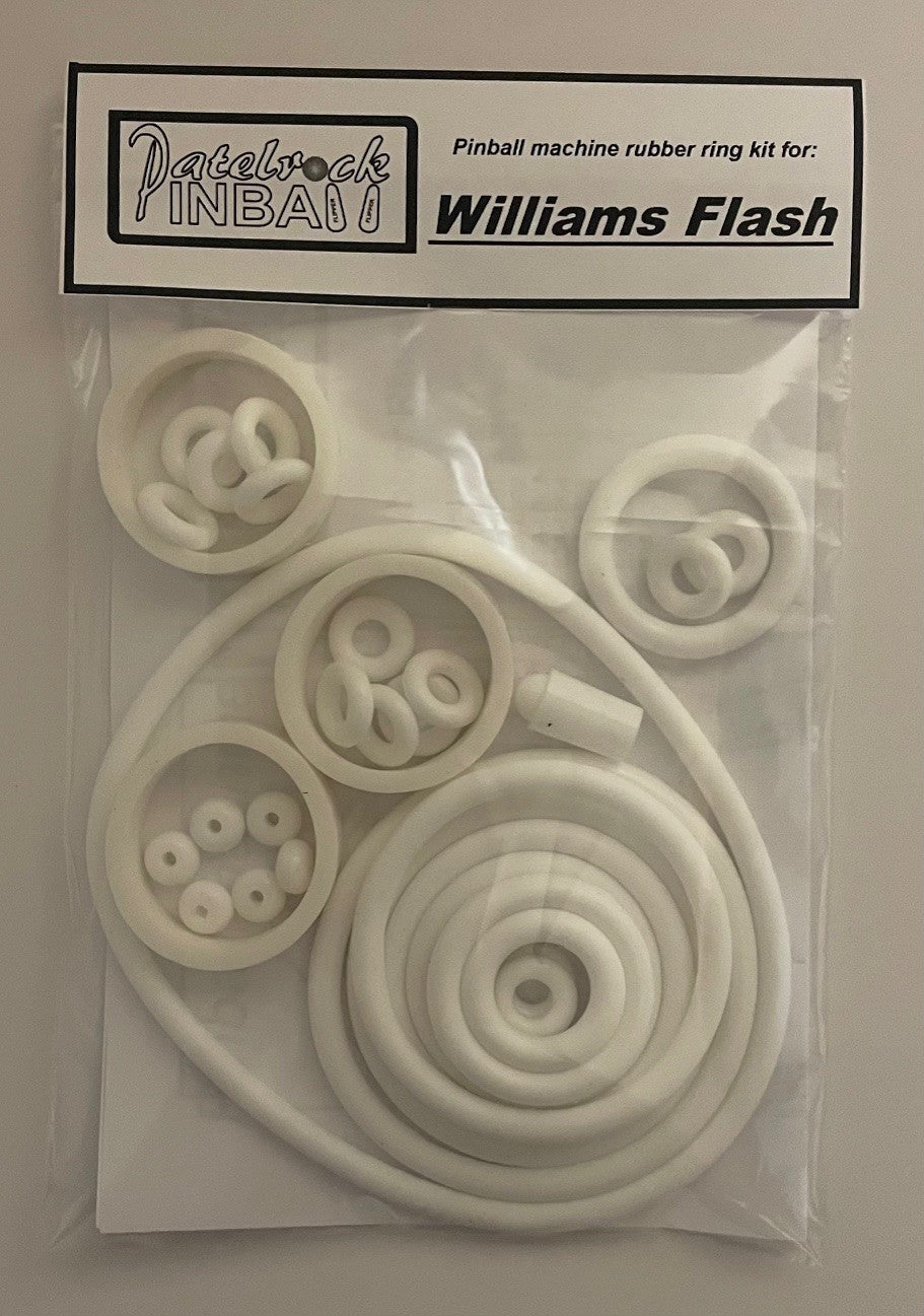 Williams Flash Pinball Machine Rubber Ring Kit