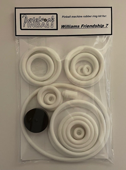 Williams Friendship 7 Pinball Machine Rubber Ring Kit
