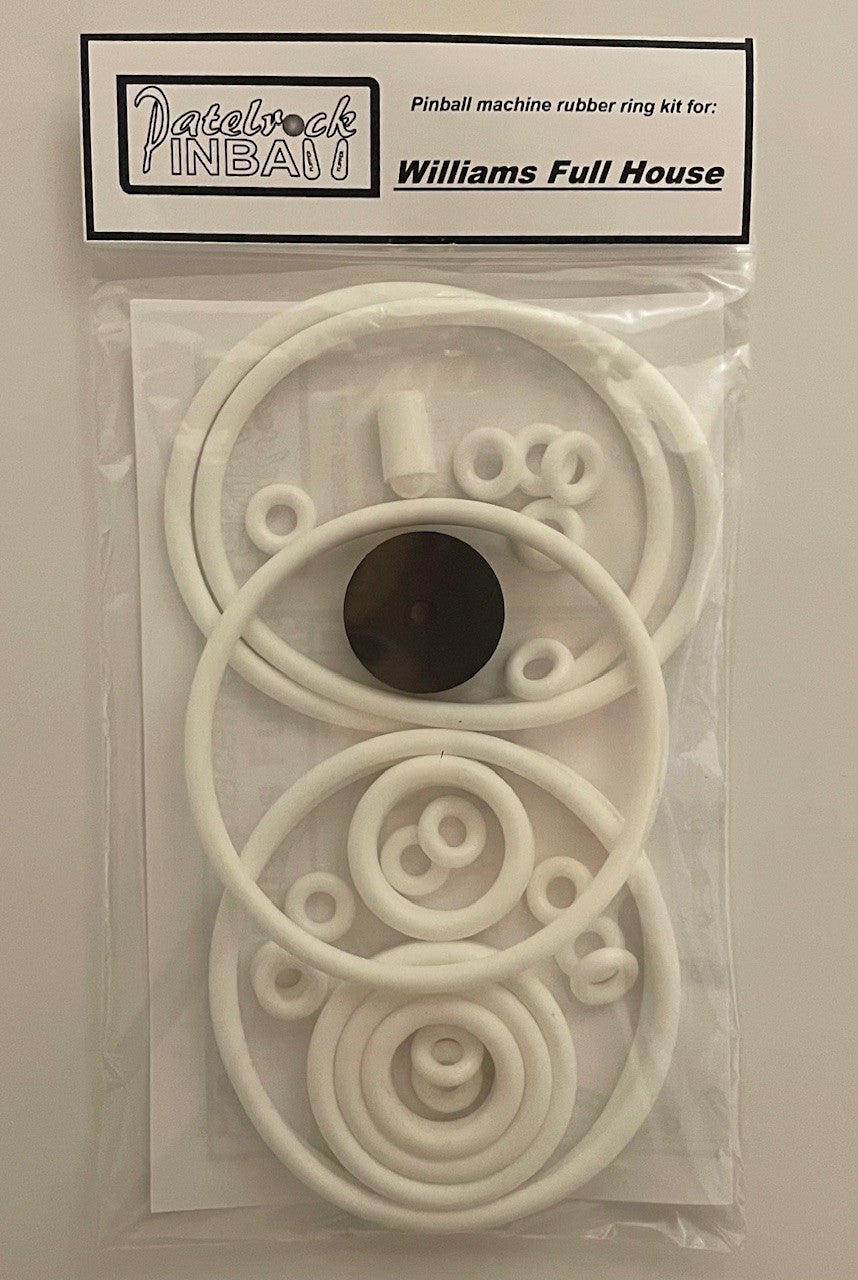 Williams Full House Pinball Machine Rubber Ring Kit