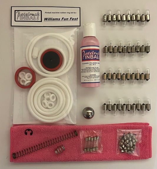 Williams Fun Fest Pinball Machine Maintenance Kit