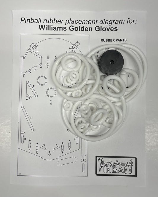 Williams Golden Gloves Pinball Machine Maintenance Kit