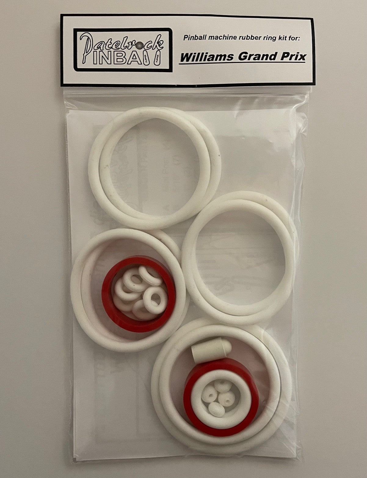 Williams Grand Prix Pinball Machine Rubber Ring Kit