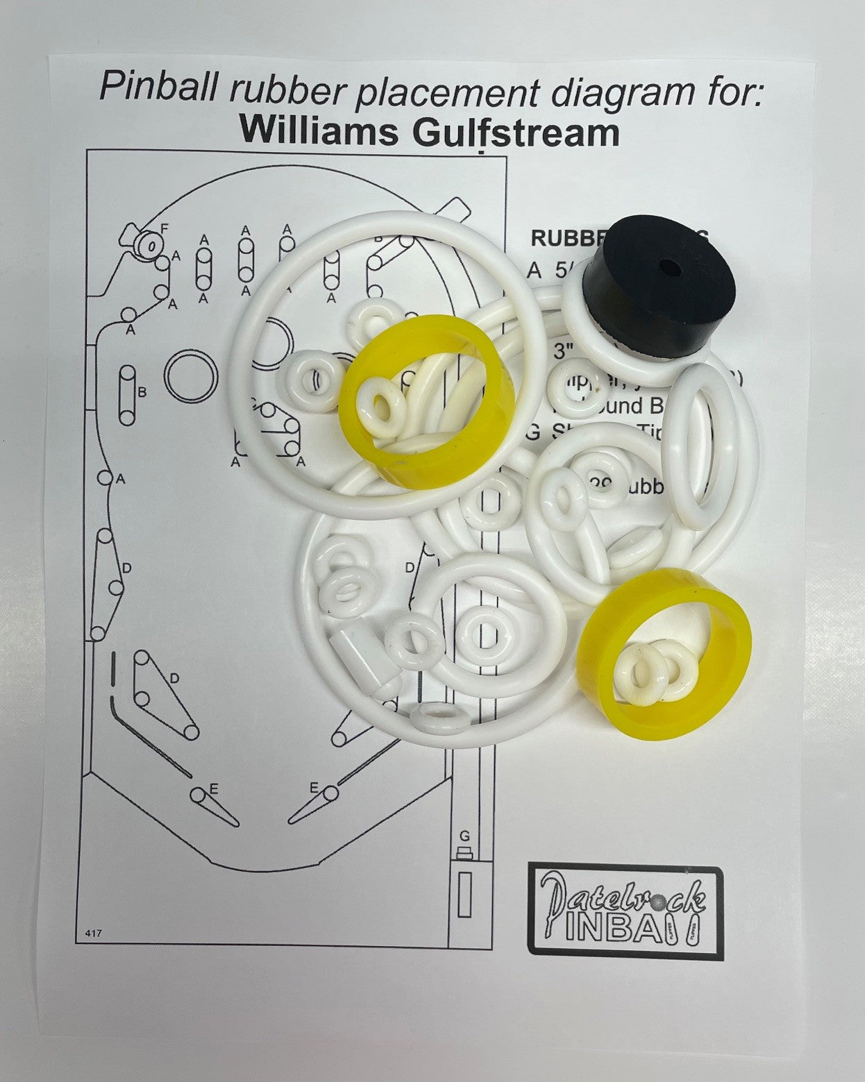 Williams Gulfstream Pinball Machine Maintenance Kit