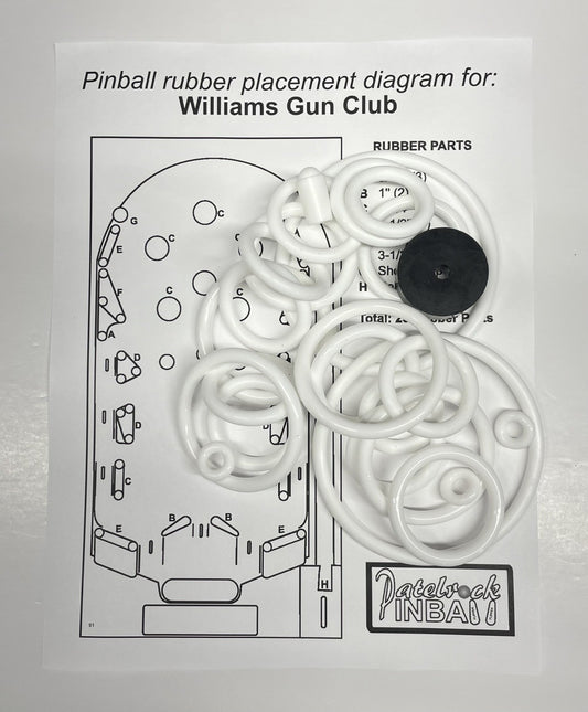 Williams Gun Club Pinball Machine Maintenance Kit