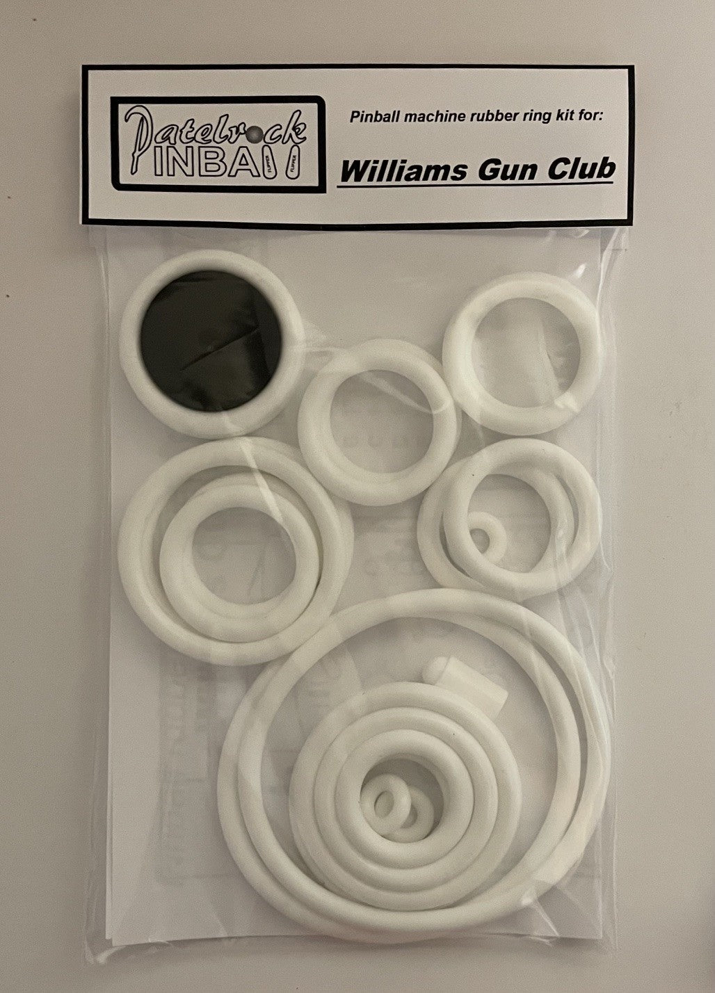 Williams Gun Club Pinball Machine Rubber Ring Kit
