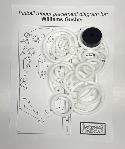 Williams Gusher Pinball Machine Maintenance Kit