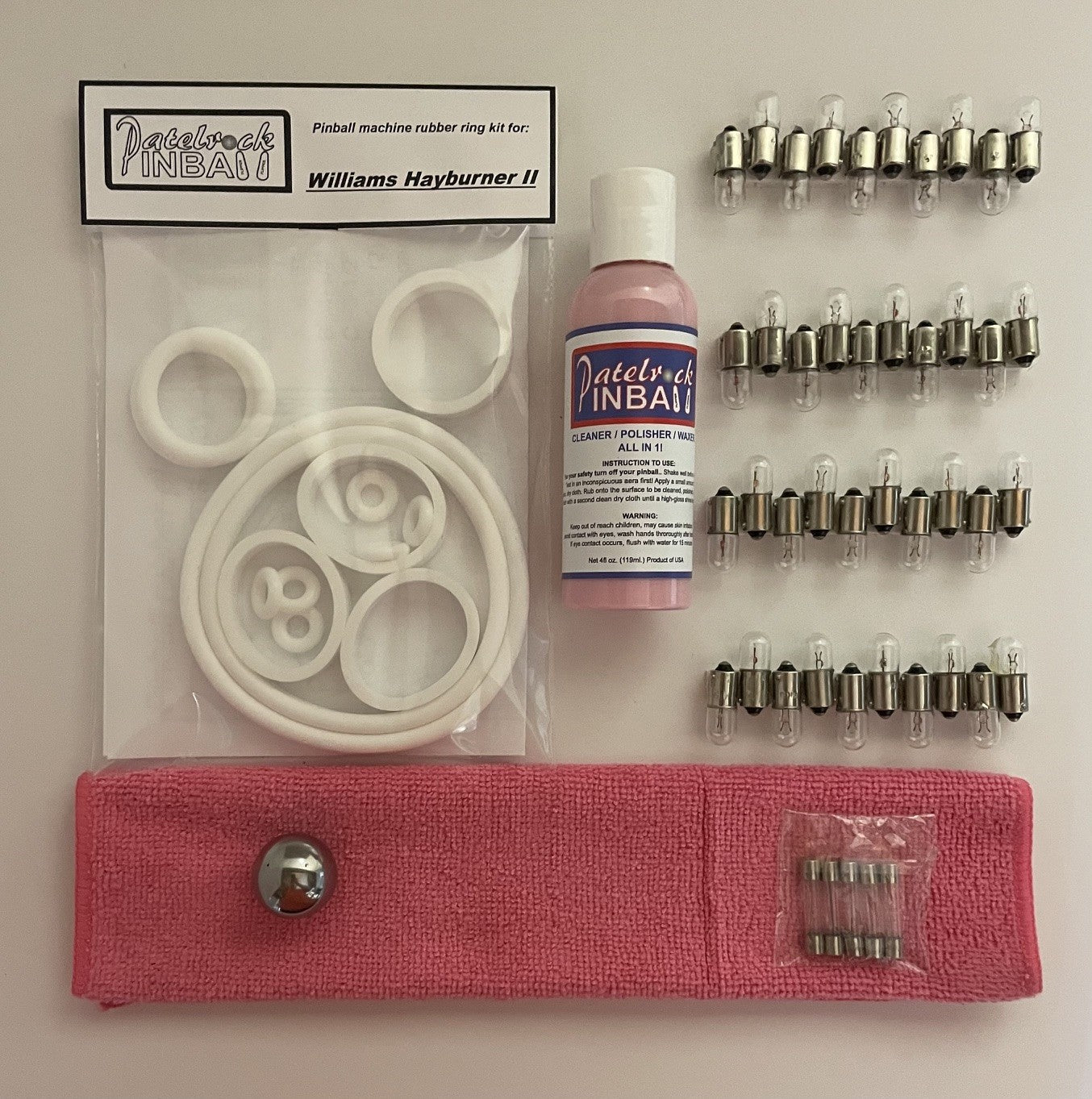 Williams Hayburners II Pinball Machine Maintenance Kit