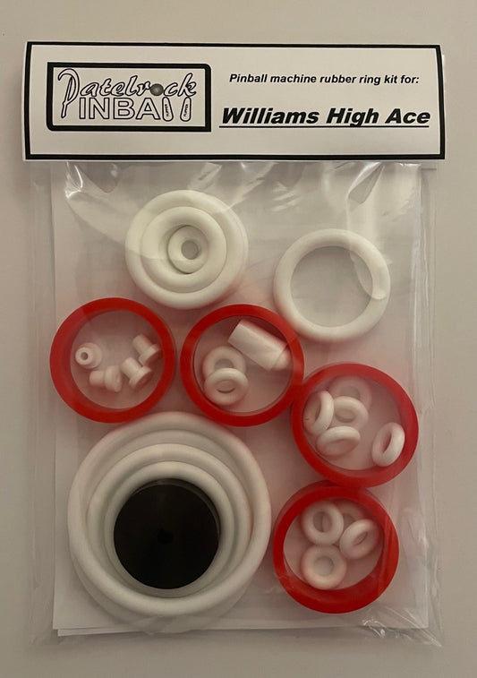 Williams High Ace Pinball Machine Rubber Ring Kit