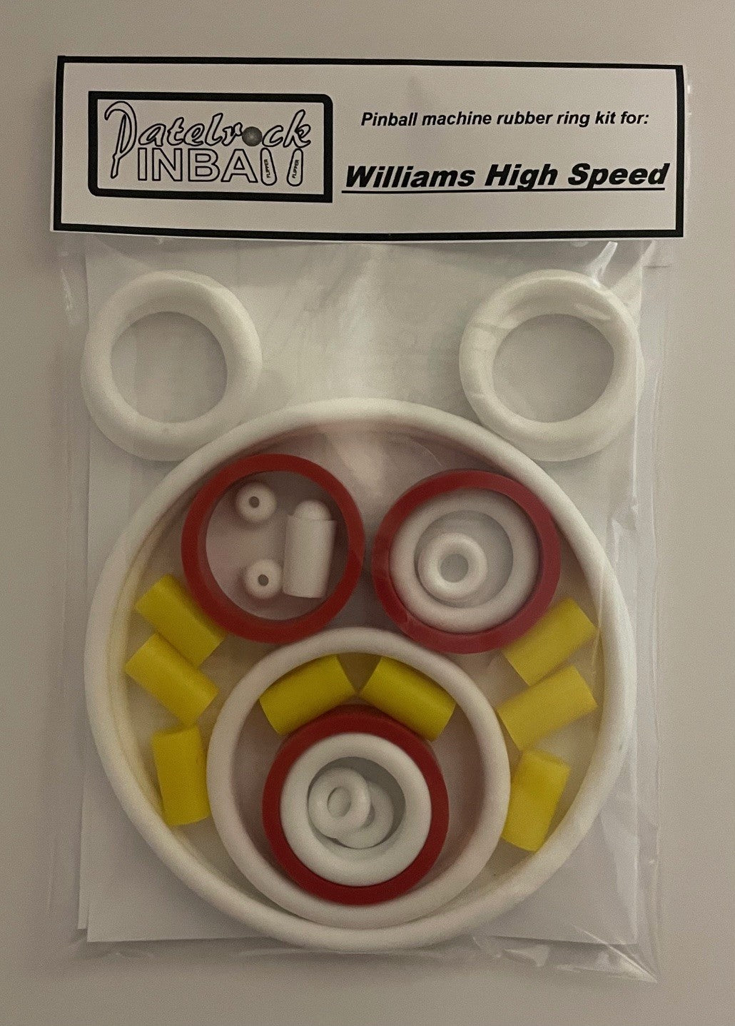 Williams High Speed Pinball Machine Rubber Ring Kit