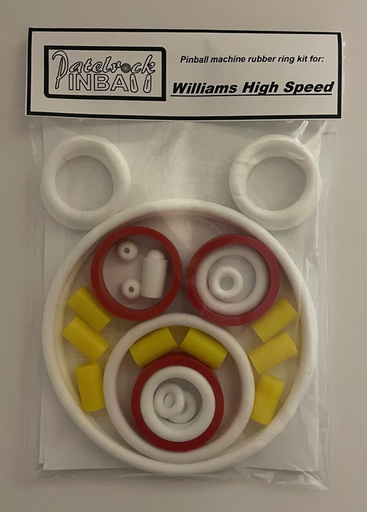 Williams High Speed Pinball Machine Rubber Ring Kit