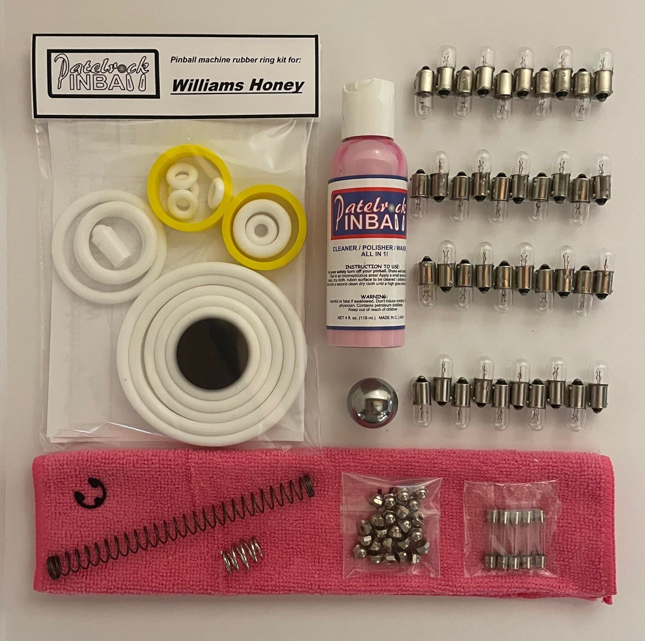 Williams Honey Pinball Machine Maintenance Kit