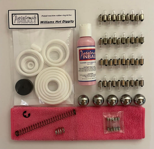 Williams Hot Diggity Pinball Machine Maintenance Kit
