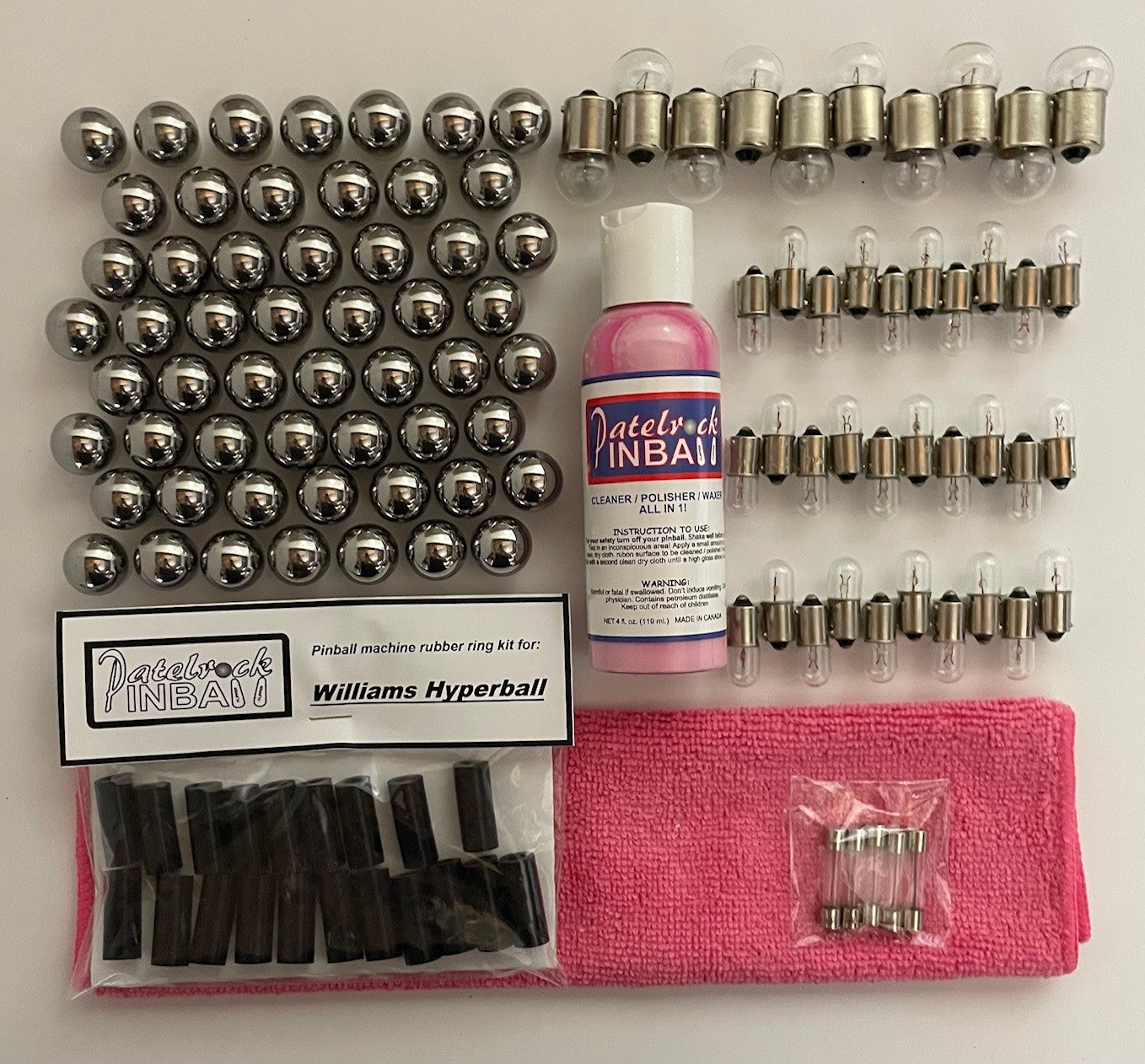 Williams Hyperball Pinball Machine Maintenance Kit