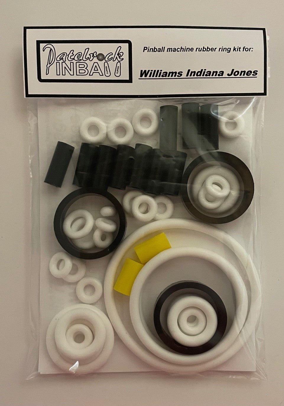 Williams Indiana Jones: The Pinball Adventure Pinball Machine Rubber Ring Kit