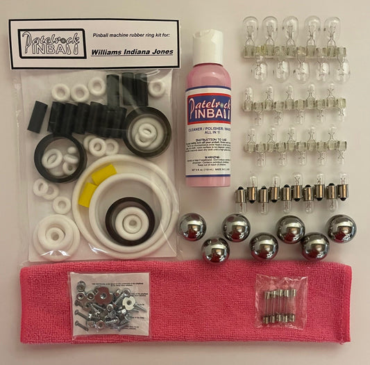 Williams Indiana Jones Pinball Machine Maintenance Kit