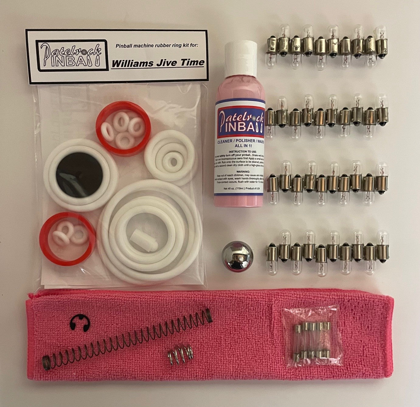 Williams Jive Time Pinball Machine Maintenance Kit