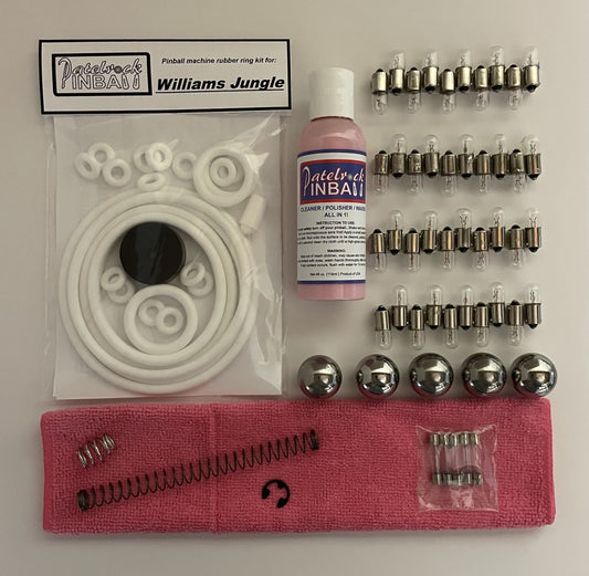 Williams Jungle Pinball Machine Maintenance Kit