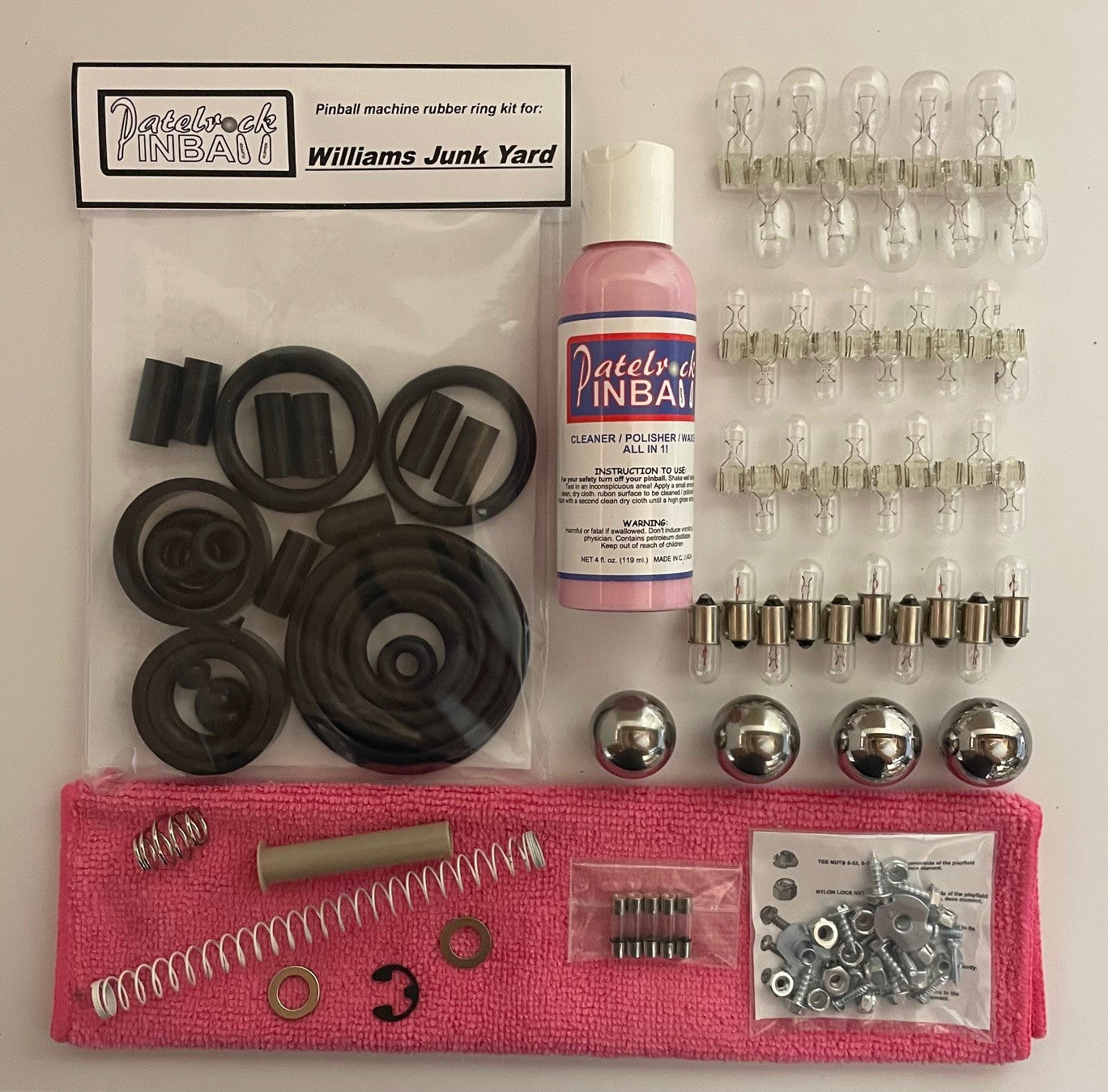 Williams Junk Yard Pinball Machine Maintenance Kit