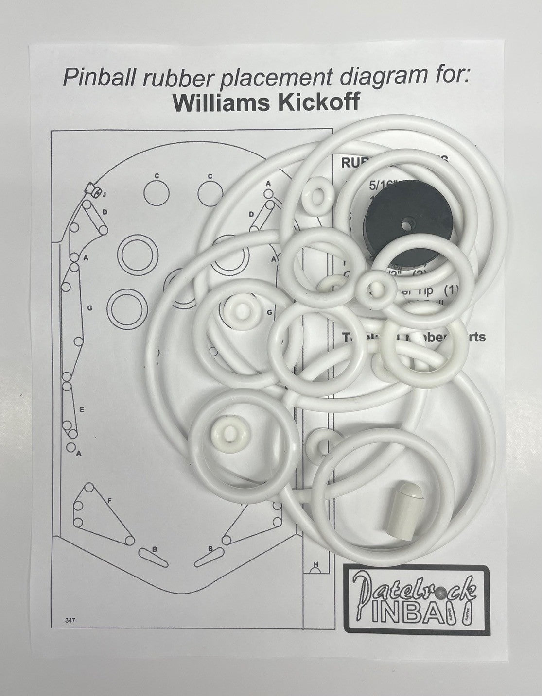 Williams Kickoff Pinball Machine Maintenance Kit