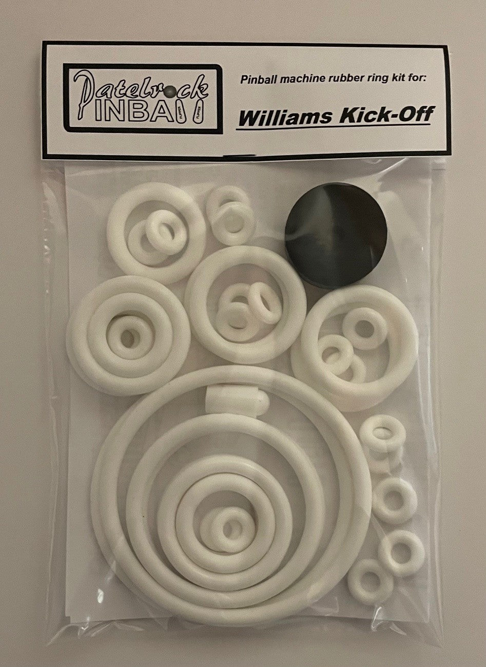 Williams Kick-Off Pinball Machine Rubber Ring Kit