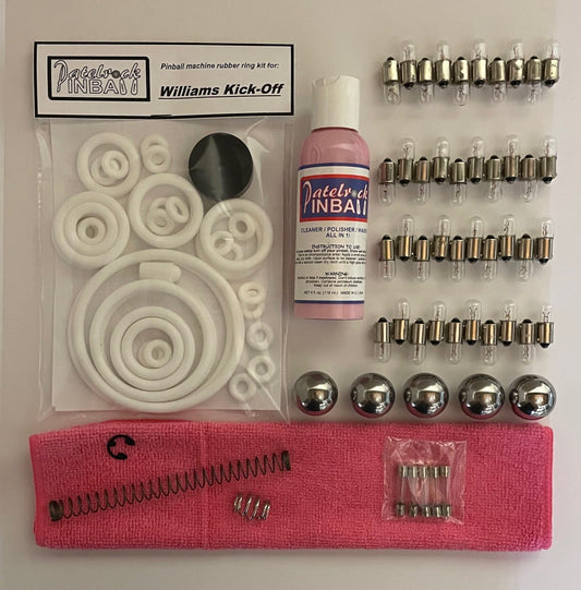 Williams Kick-Off Pinball Machine Maintenance Kit