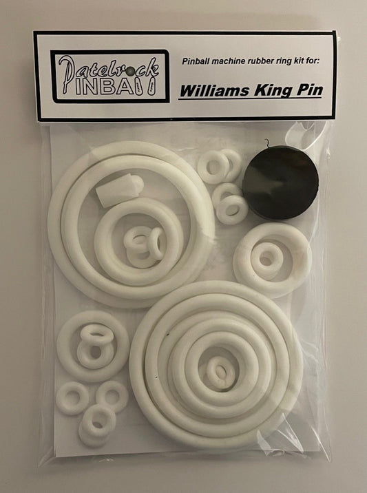 Williams King Pin Pinball Machine Rubber Ring Kit